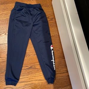 Boys champion 10/12 blue joggers